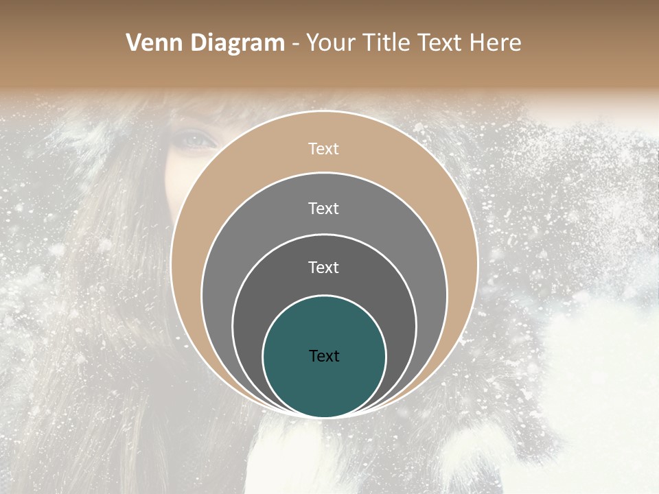 Portrait Sexy Purity PowerPoint Template