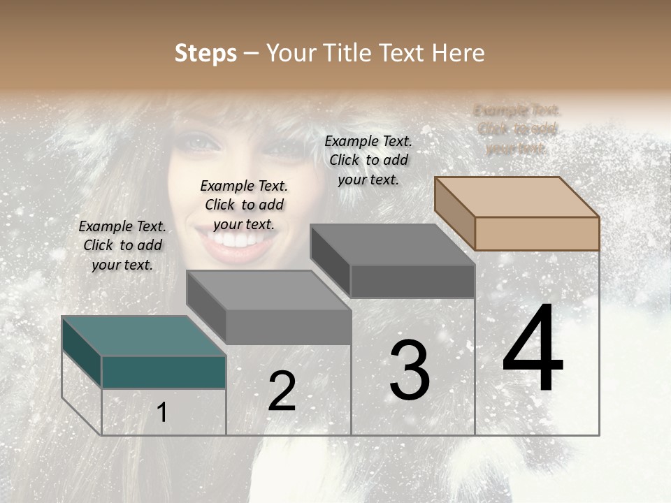 Portrait Sexy Purity PowerPoint Template