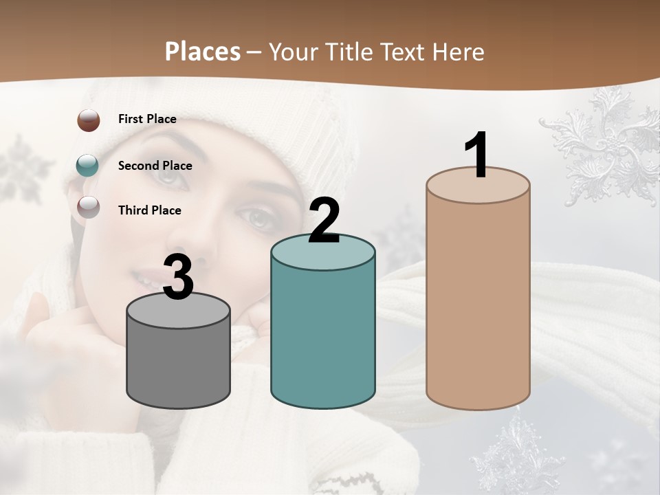 Closeup Cosmetics Fashion PowerPoint Template