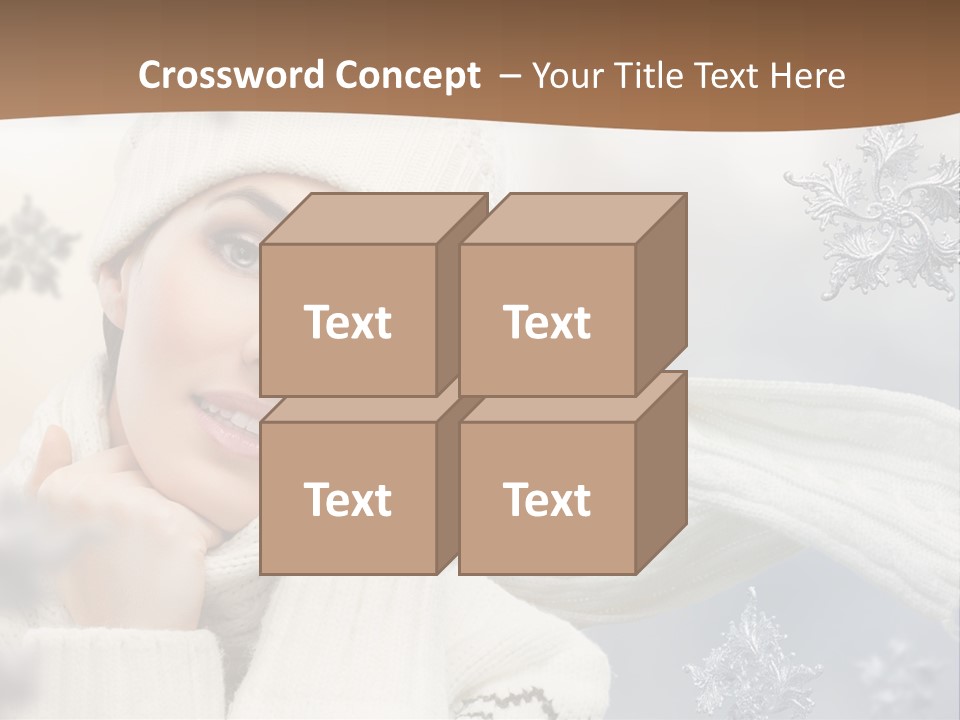 Closeup Cosmetics Fashion PowerPoint Template