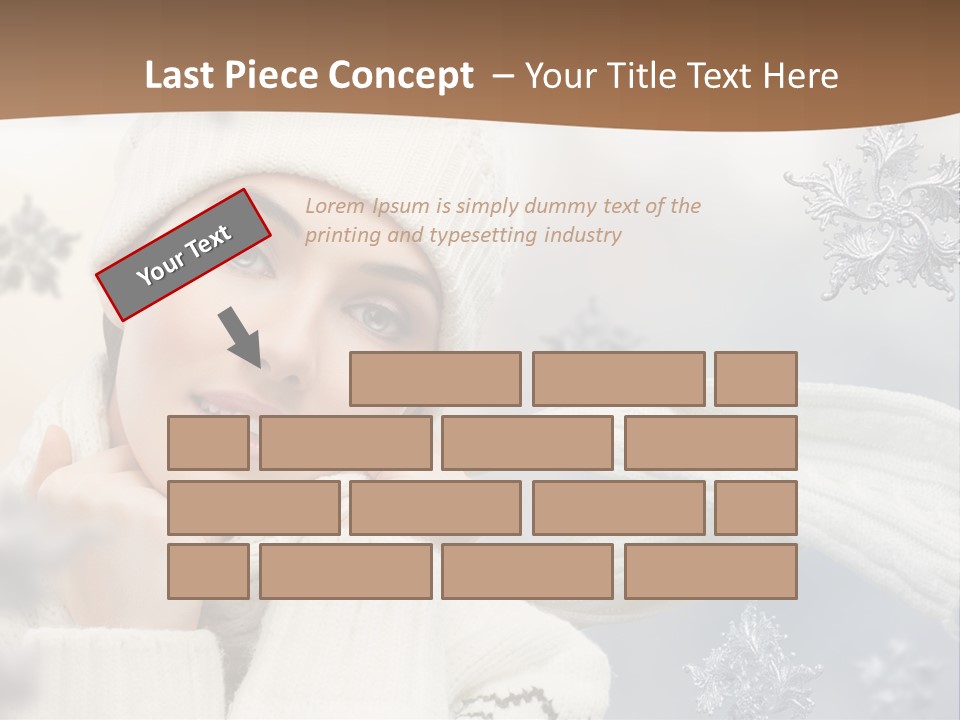 Closeup Cosmetics Fashion PowerPoint Template