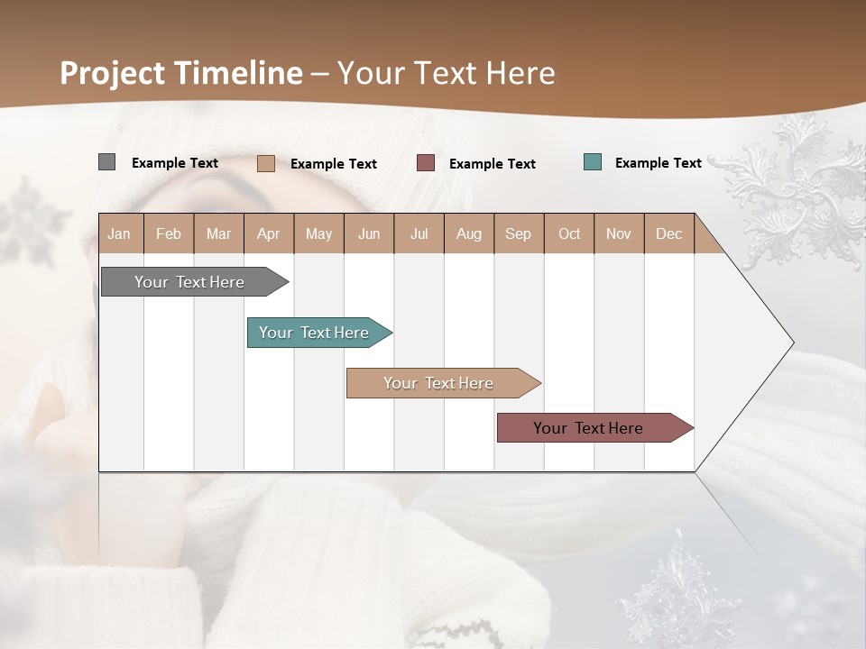 Closeup Cosmetics Fashion PowerPoint Template