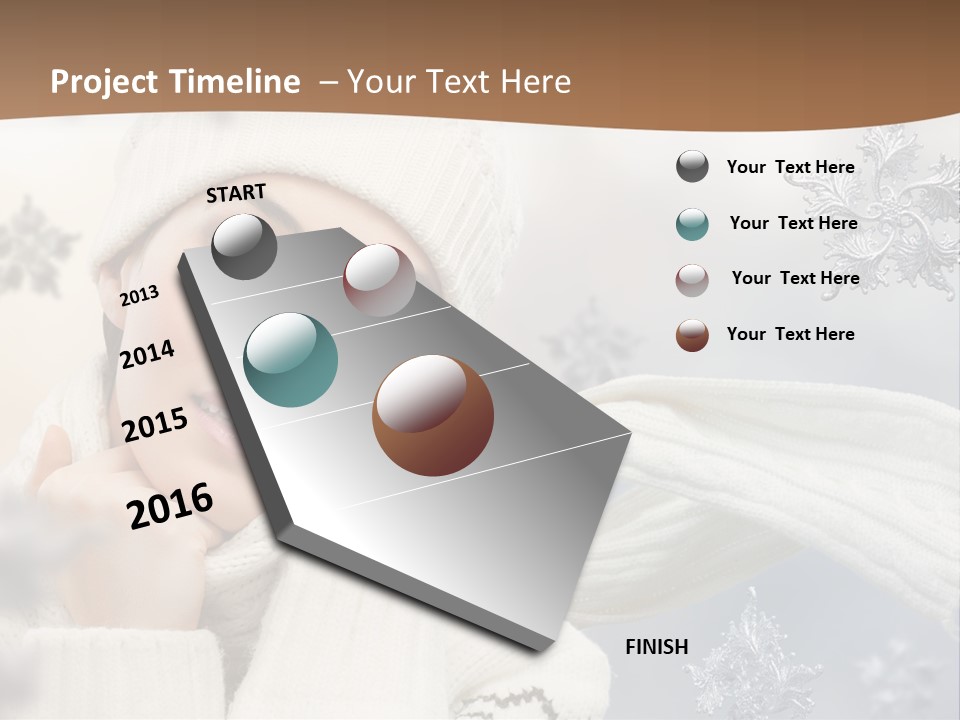 Closeup Cosmetics Fashion PowerPoint Template