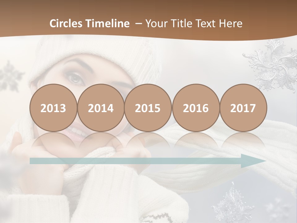 Closeup Cosmetics Fashion PowerPoint Template