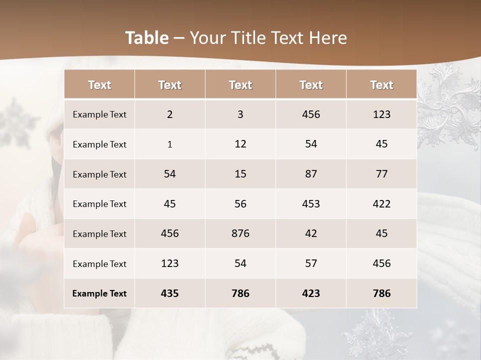 Closeup Cosmetics Fashion PowerPoint Template