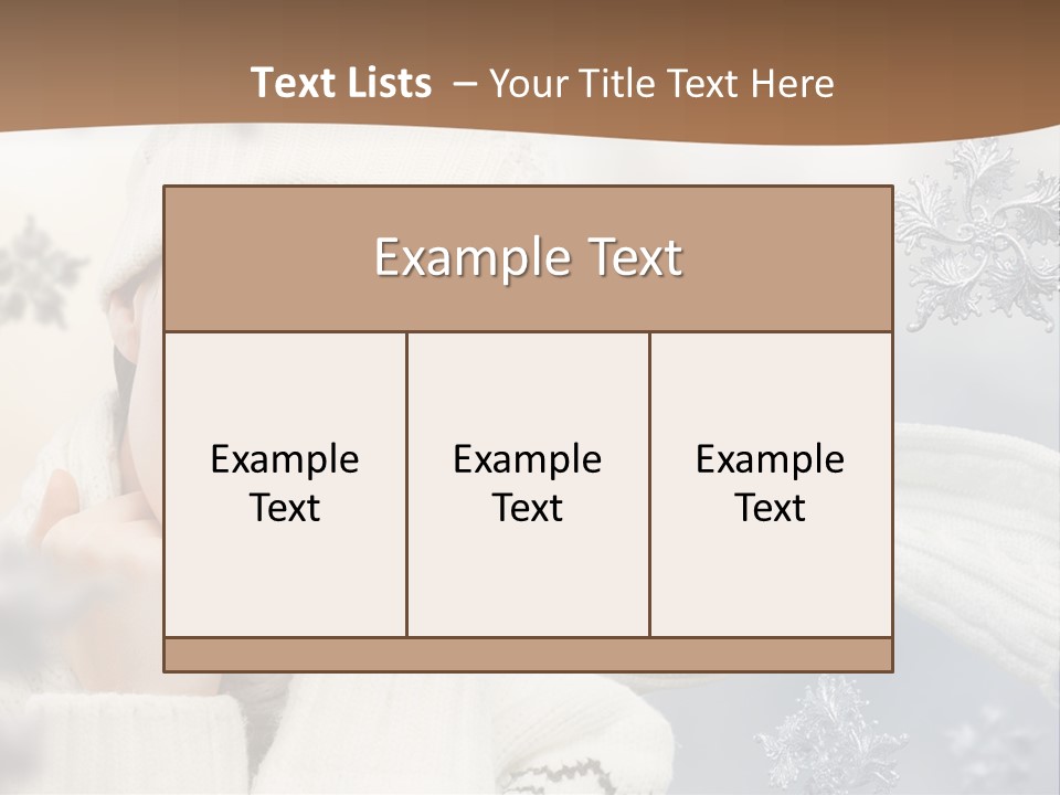 Closeup Cosmetics Fashion PowerPoint Template