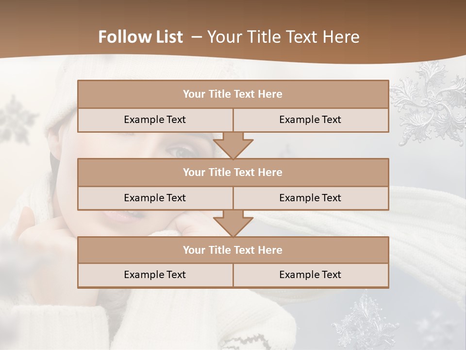 Closeup Cosmetics Fashion PowerPoint Template