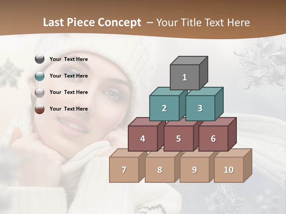 Closeup Cosmetics Fashion PowerPoint Template