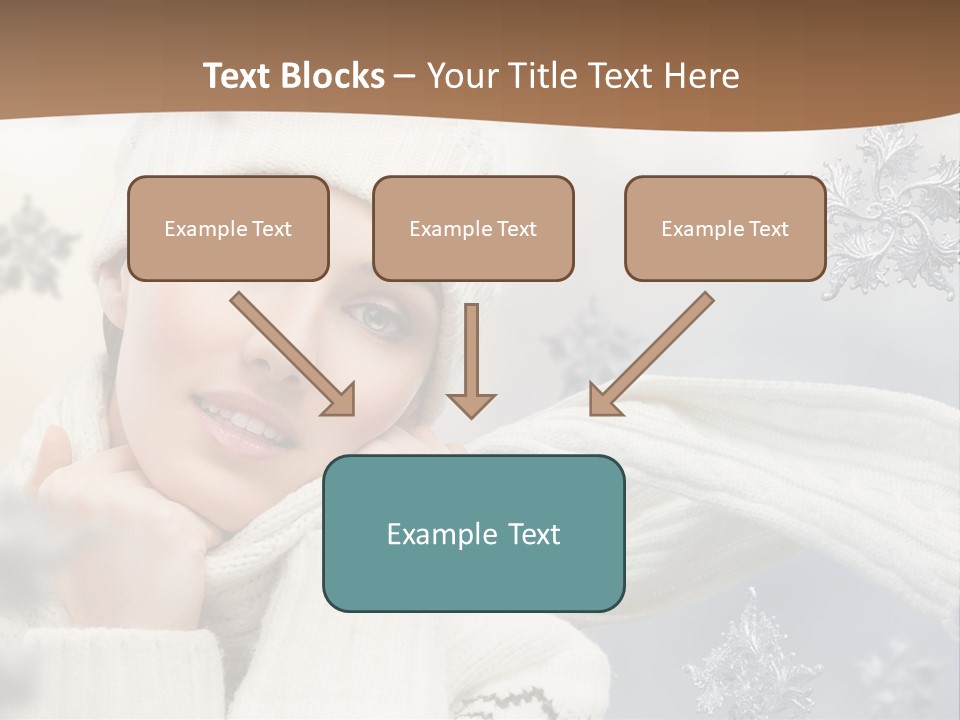 Closeup Cosmetics Fashion PowerPoint Template