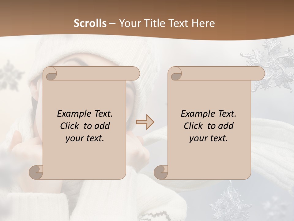Closeup Cosmetics Fashion PowerPoint Template