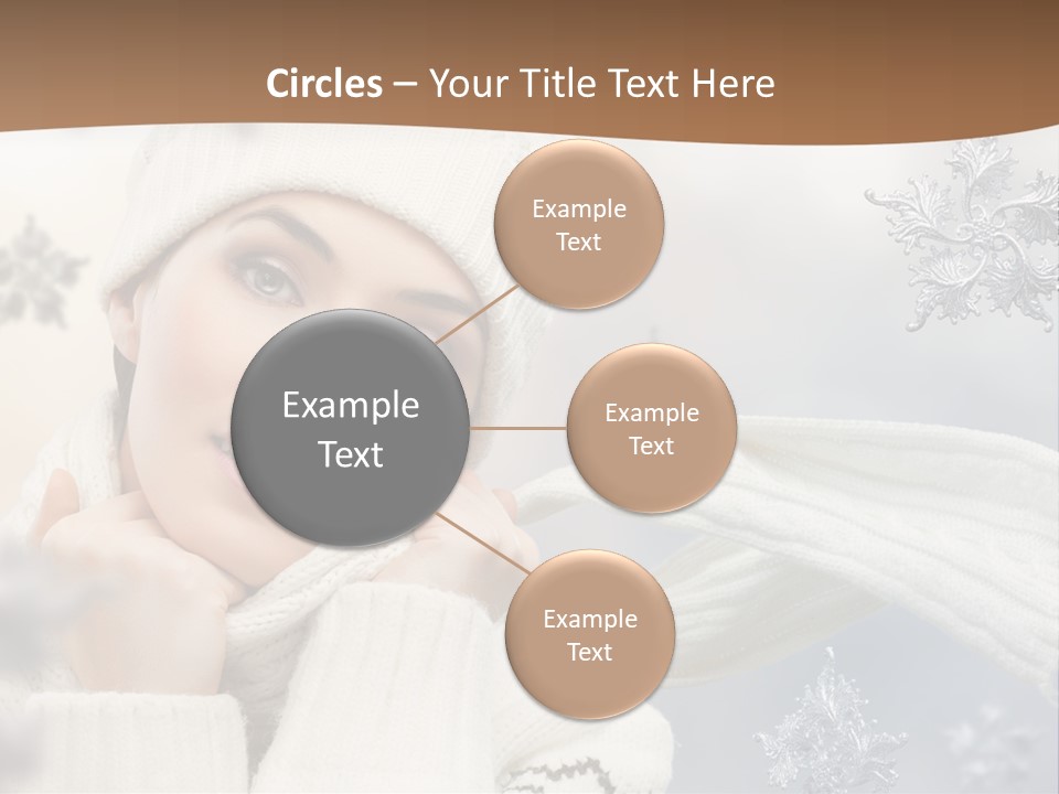 Closeup Cosmetics Fashion PowerPoint Template