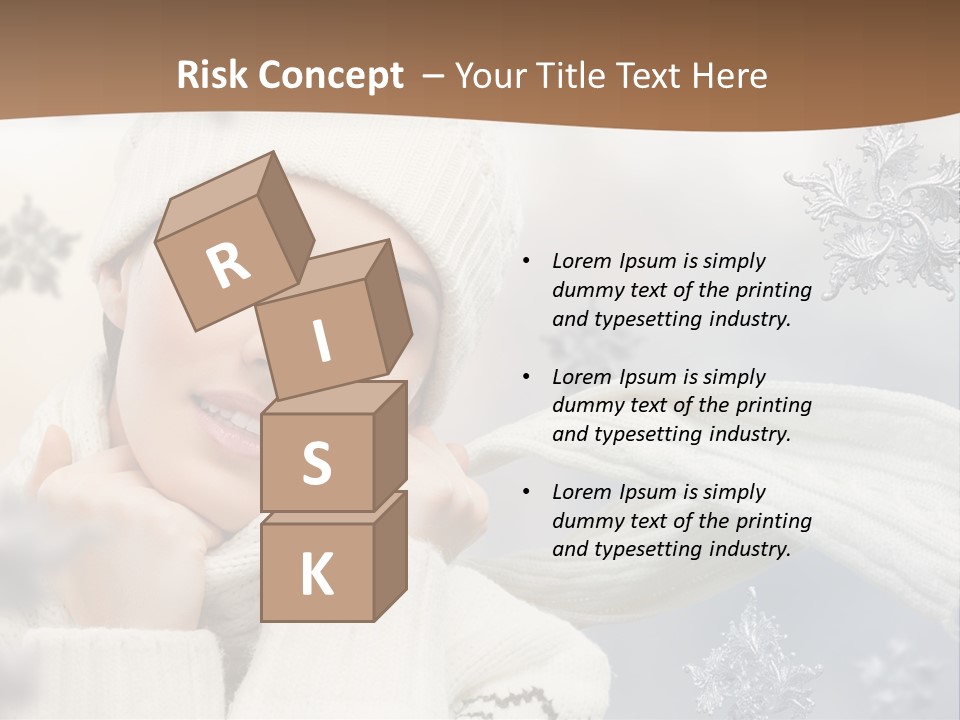 Closeup Cosmetics Fashion PowerPoint Template