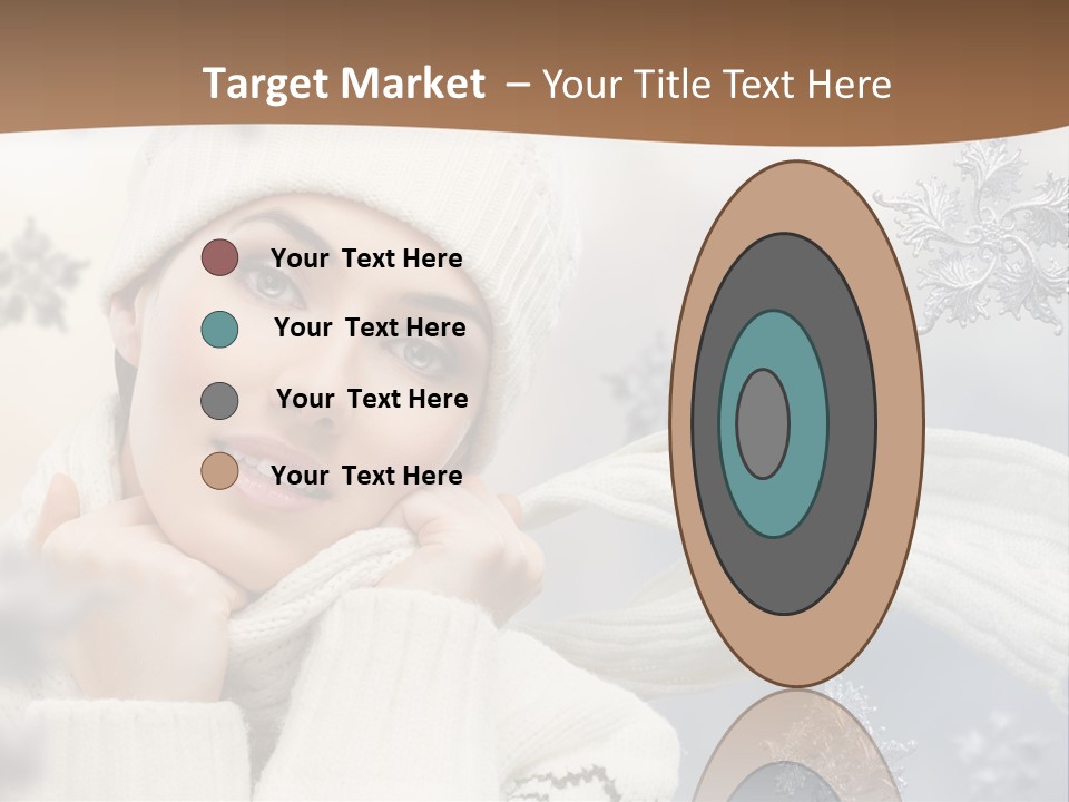 Closeup Cosmetics Fashion PowerPoint Template