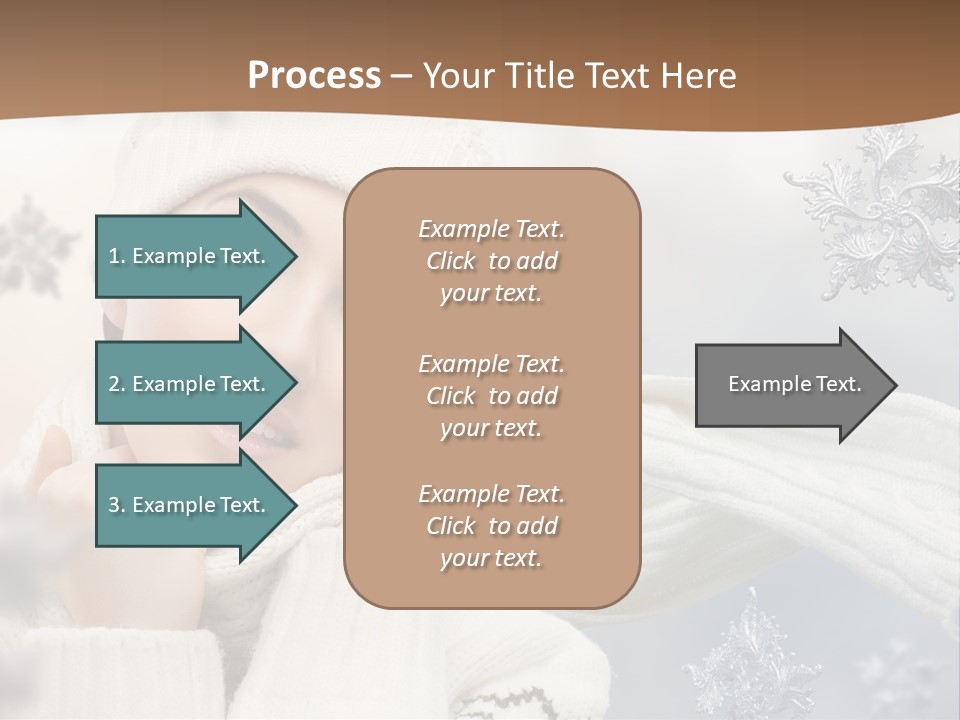 Closeup Cosmetics Fashion PowerPoint Template