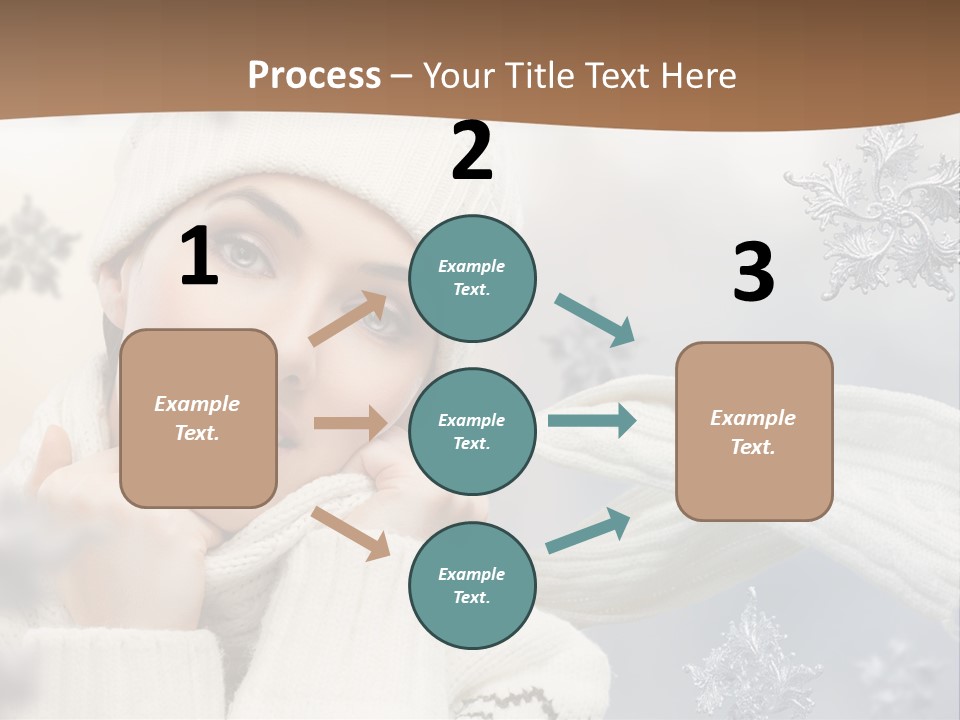 Closeup Cosmetics Fashion PowerPoint Template
