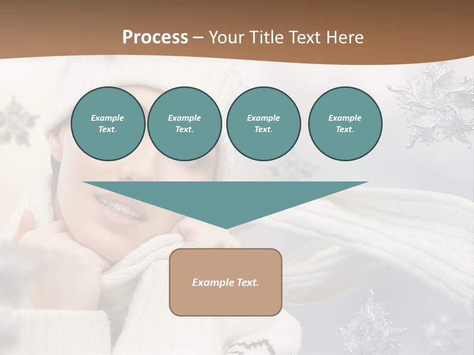 Closeup Cosmetics Fashion PowerPoint Template