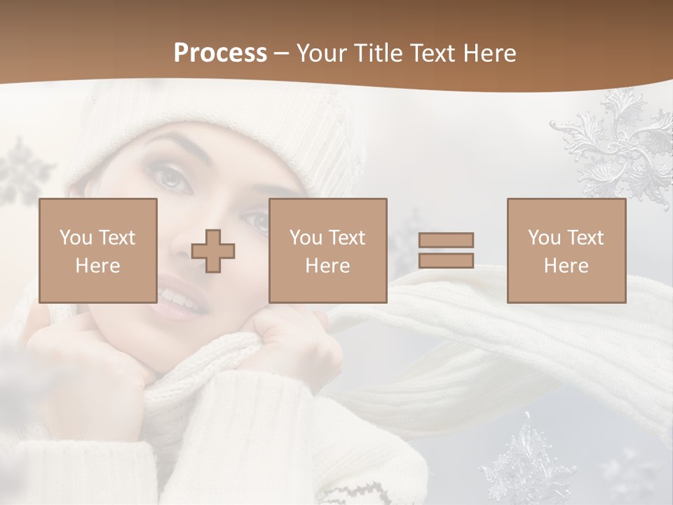 Closeup Cosmetics Fashion PowerPoint Template