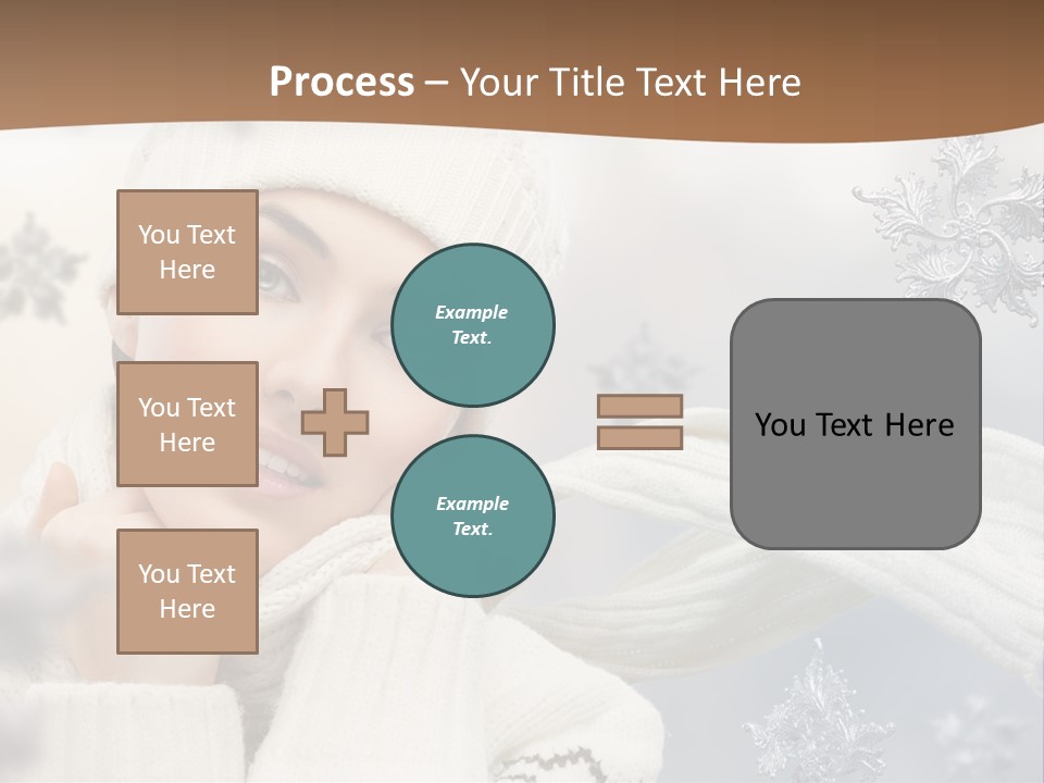 Closeup Cosmetics Fashion PowerPoint Template