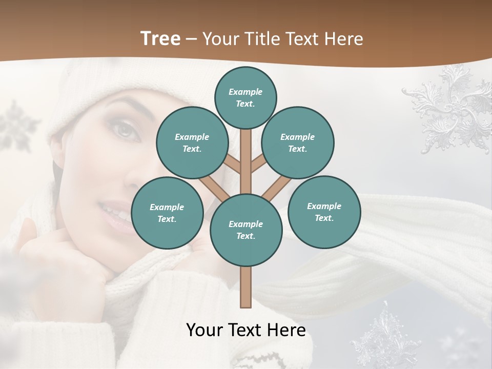 Closeup Cosmetics Fashion PowerPoint Template