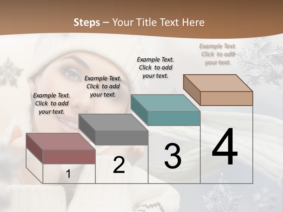 Closeup Cosmetics Fashion PowerPoint Template