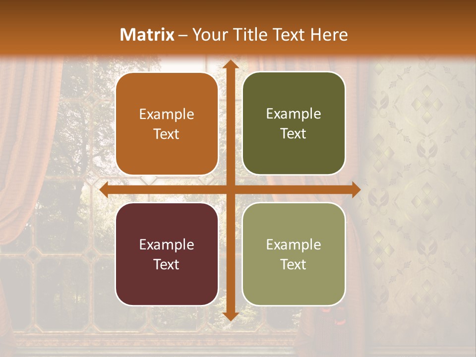 Armchair Panel Comfortable PowerPoint Template