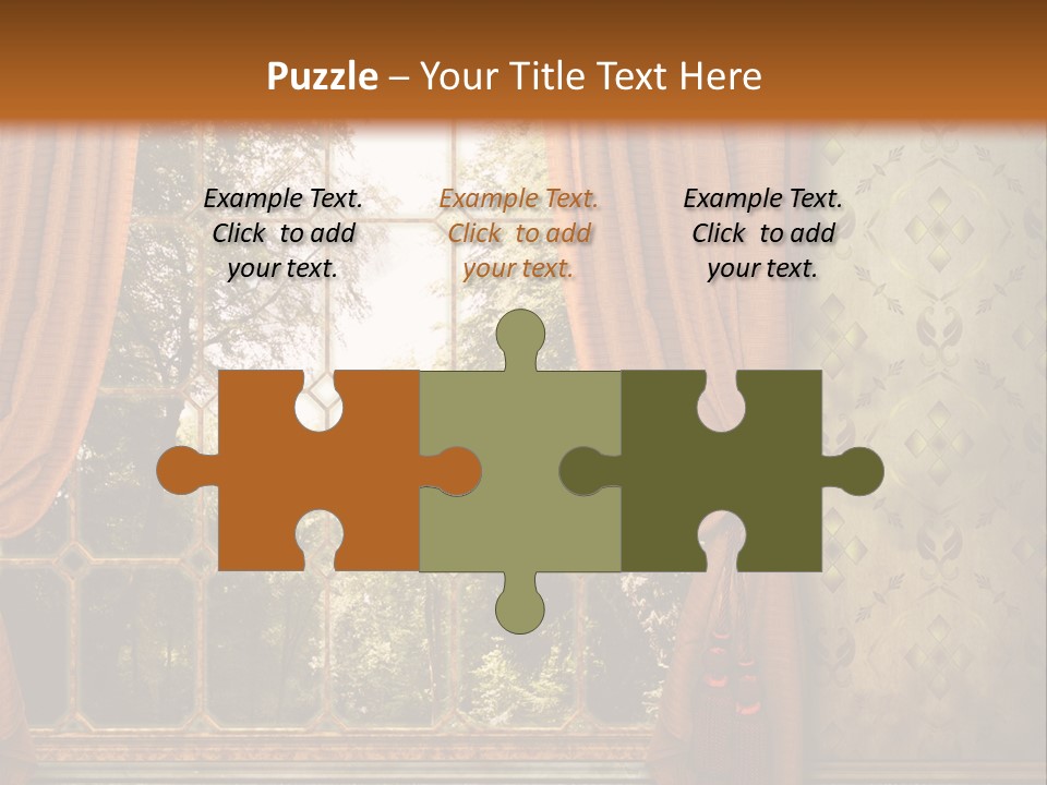 Armchair Panel Comfortable PowerPoint Template