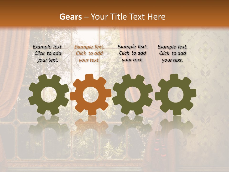 Armchair Panel Comfortable PowerPoint Template