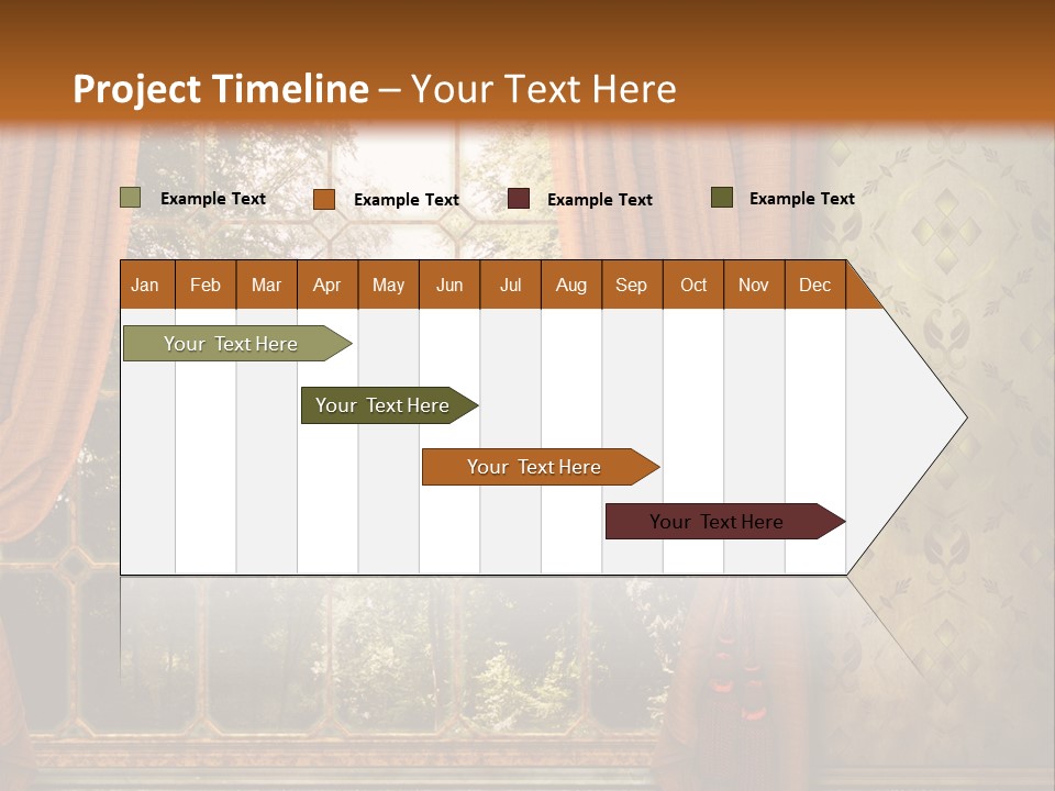 Armchair Panel Comfortable PowerPoint Template