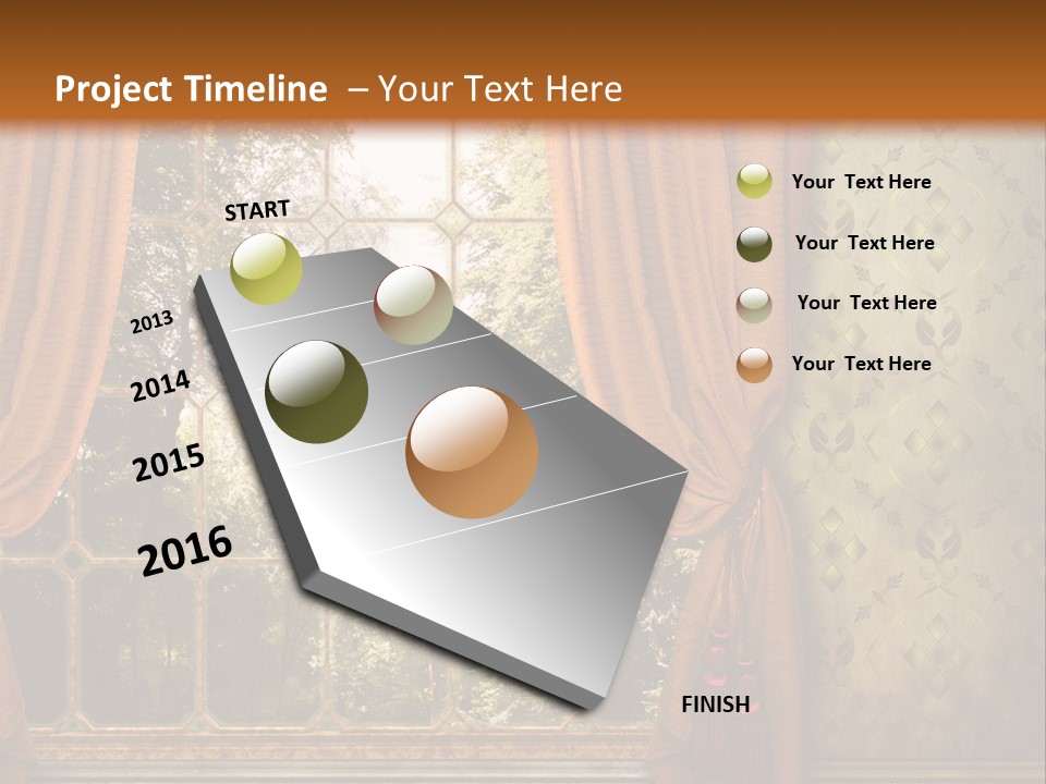 Armchair Panel Comfortable PowerPoint Template