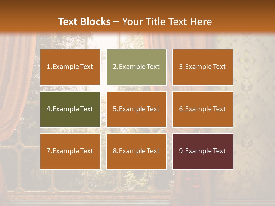 Armchair Panel Comfortable PowerPoint Template