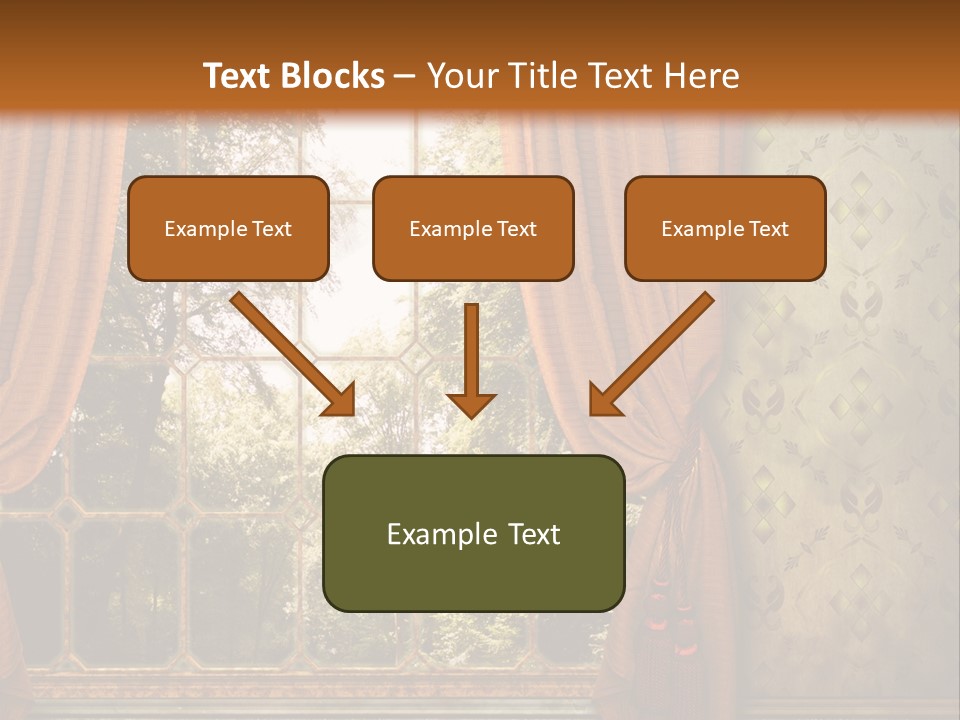 Armchair Panel Comfortable PowerPoint Template