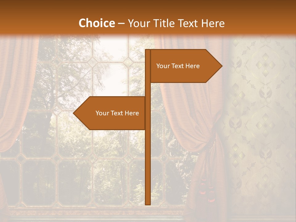 Armchair Panel Comfortable PowerPoint Template
