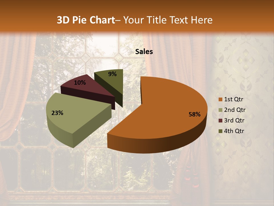 Armchair Panel Comfortable PowerPoint Template