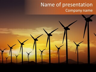 Global Industrial Generator PowerPoint Template