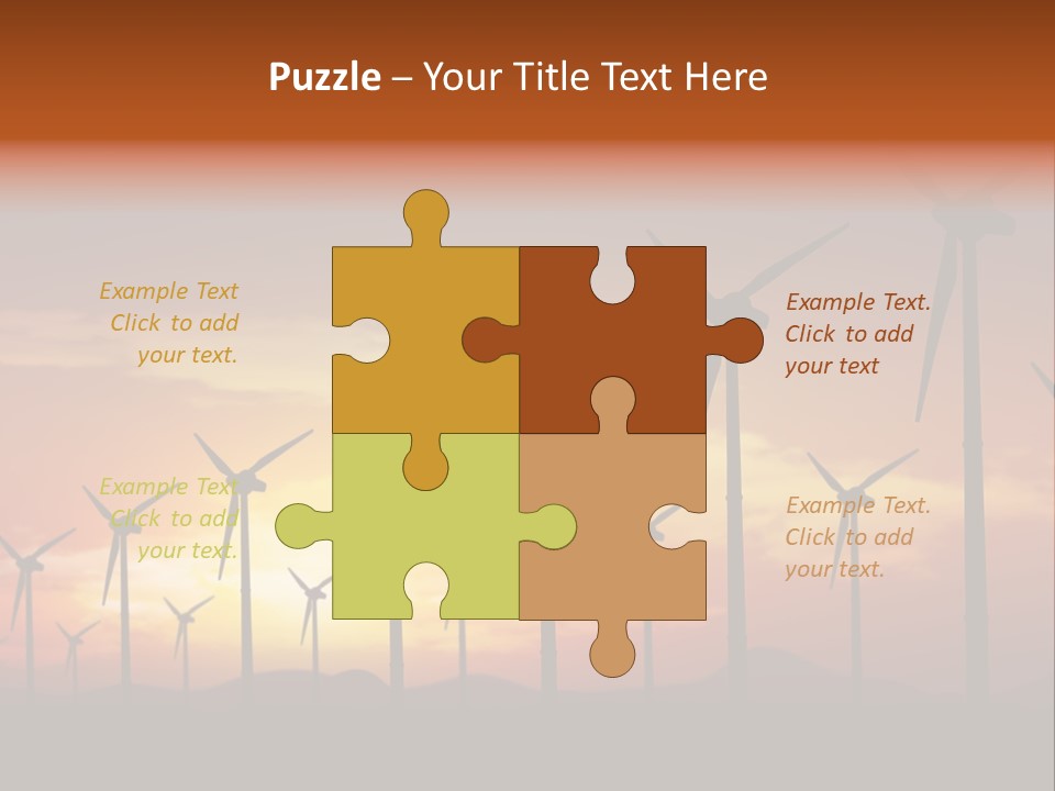 Global Industrial Generator PowerPoint Template