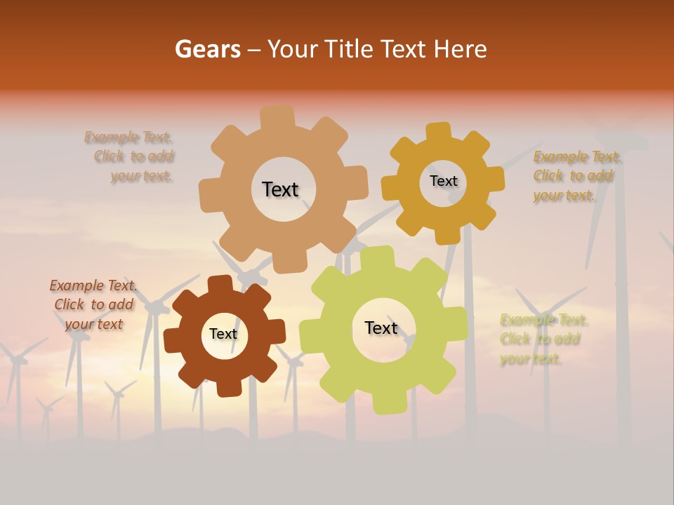 Global Industrial Generator PowerPoint Template
