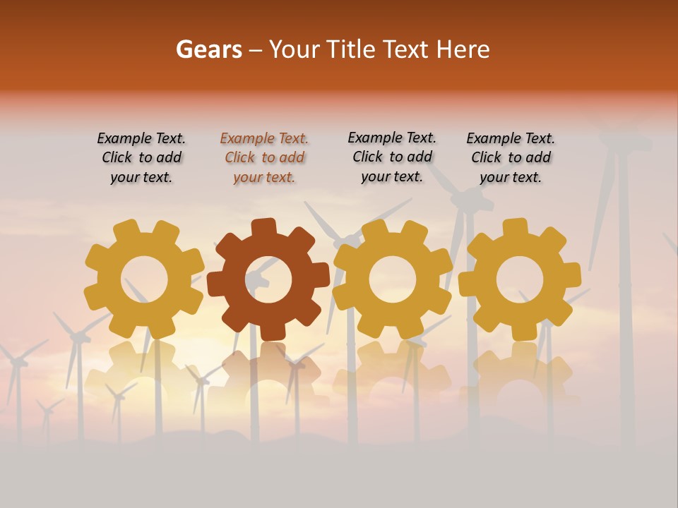 Global Industrial Generator PowerPoint Template