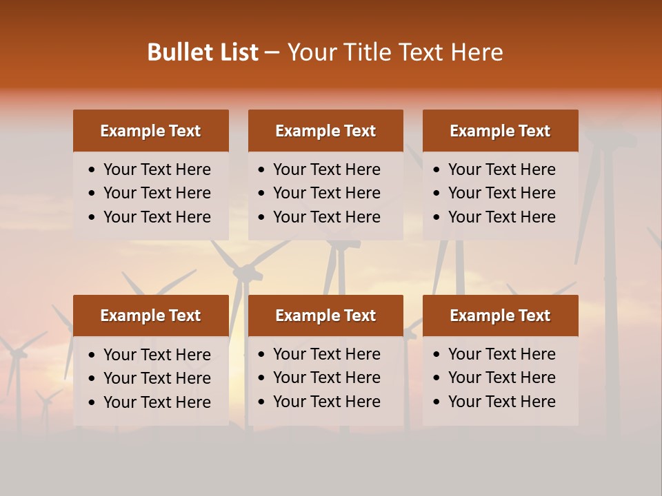 Global Industrial Generator PowerPoint Template