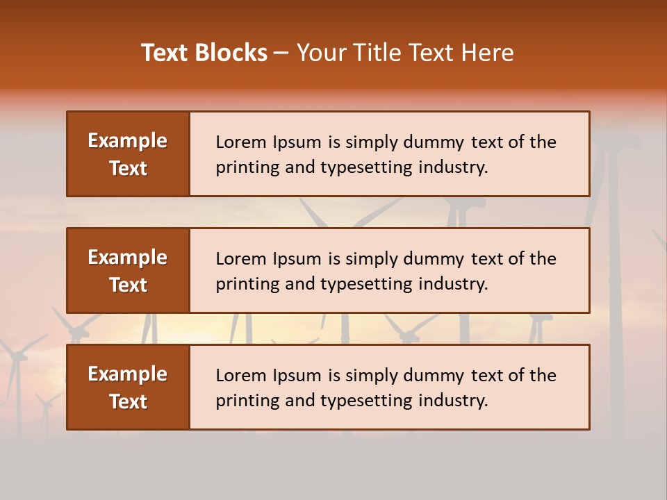 Global Industrial Generator PowerPoint Template