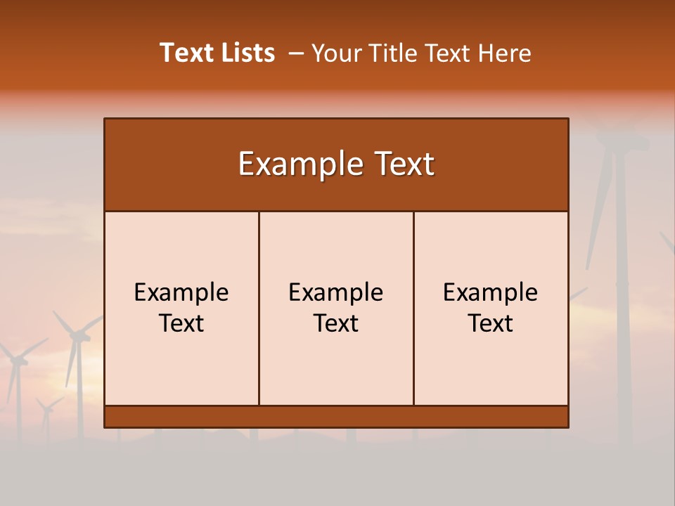Global Industrial Generator PowerPoint Template