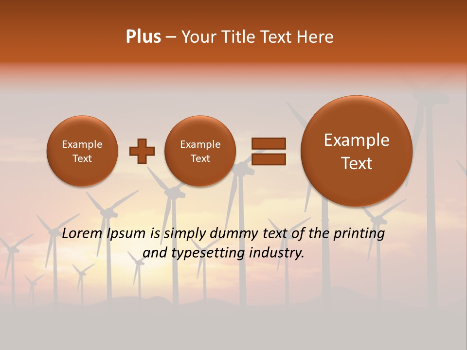 Global Industrial Generator PowerPoint Template