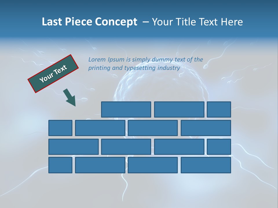 Cell Seed Reproduction PowerPoint Template