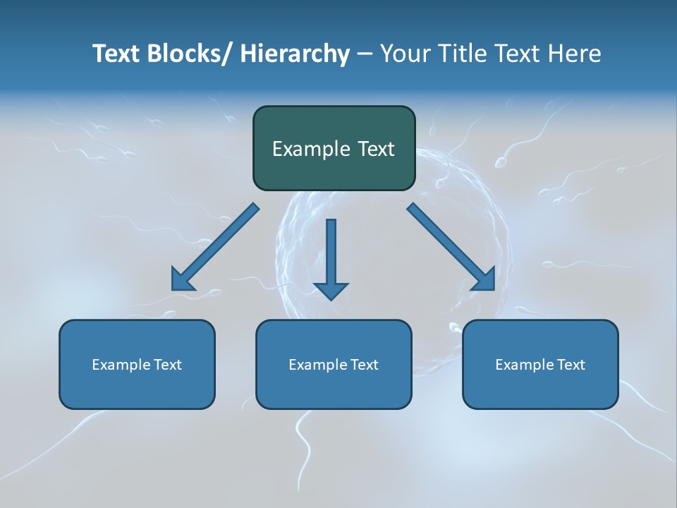 Cell Seed Reproduction PowerPoint Template