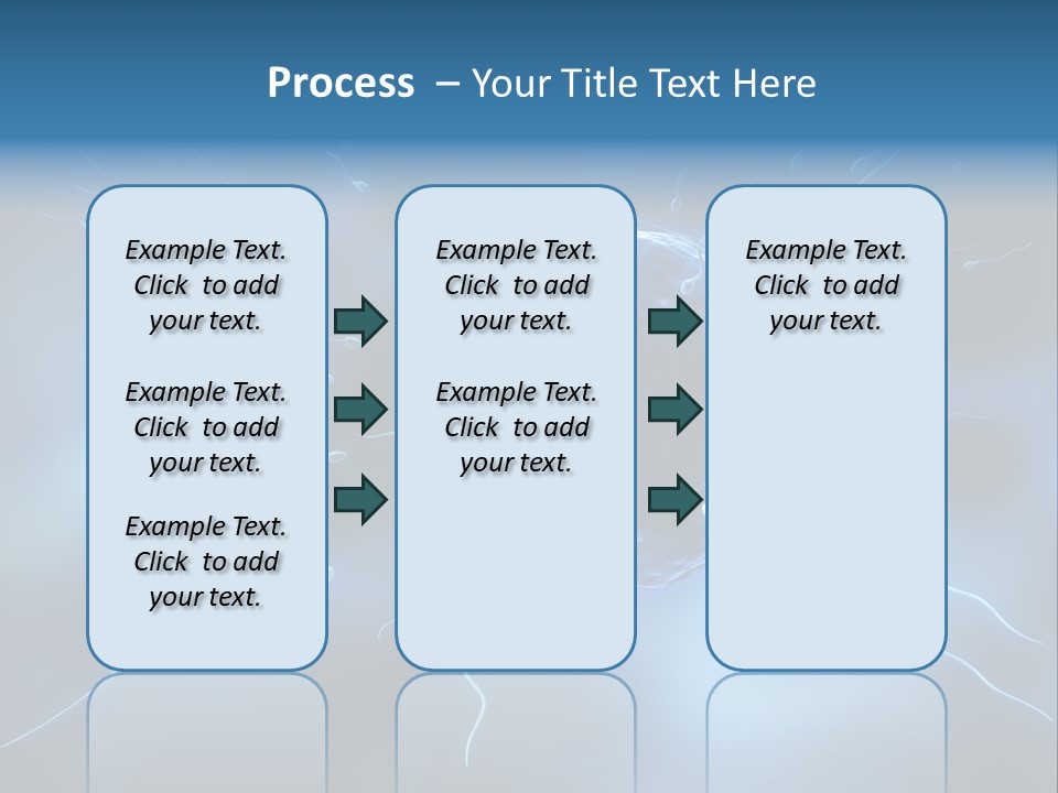 Cell Seed Reproduction PowerPoint Template