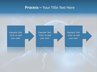 Cell Seed Reproduction PowerPoint Template