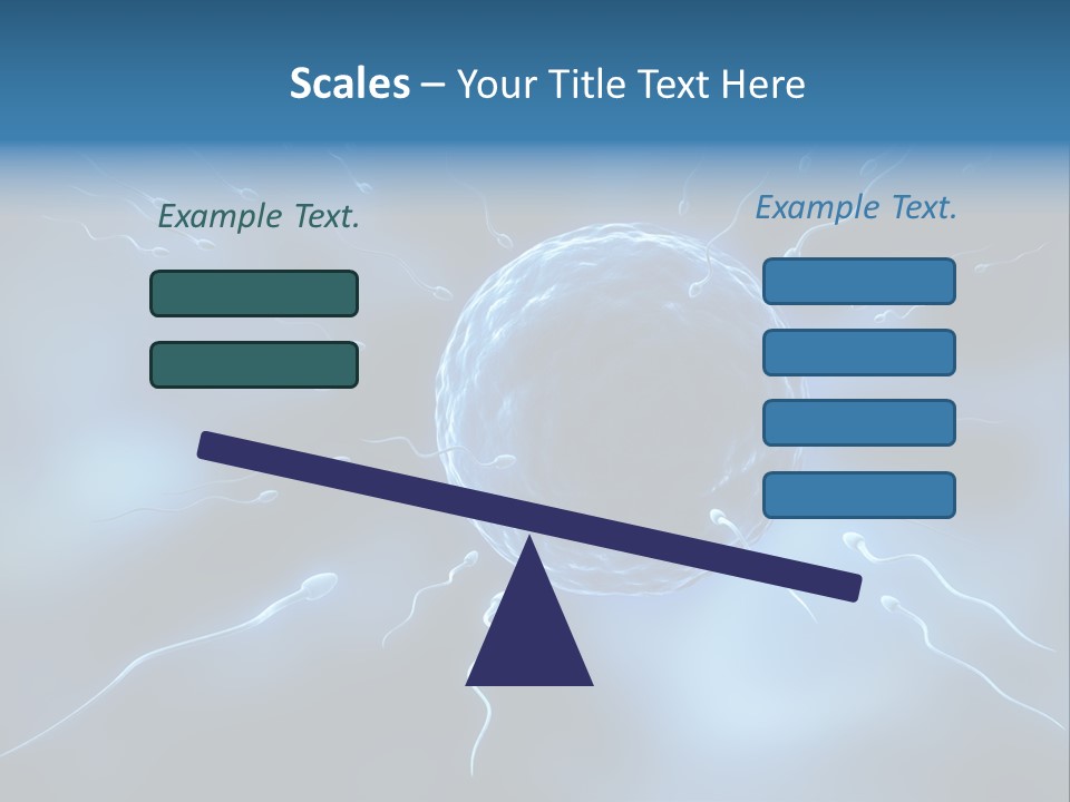 Cell Seed Reproduction PowerPoint Template