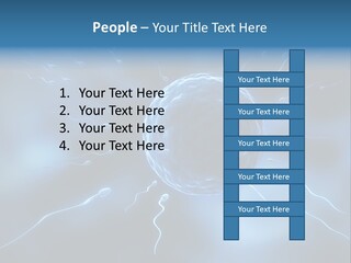 Cell Seed Reproduction PowerPoint Template