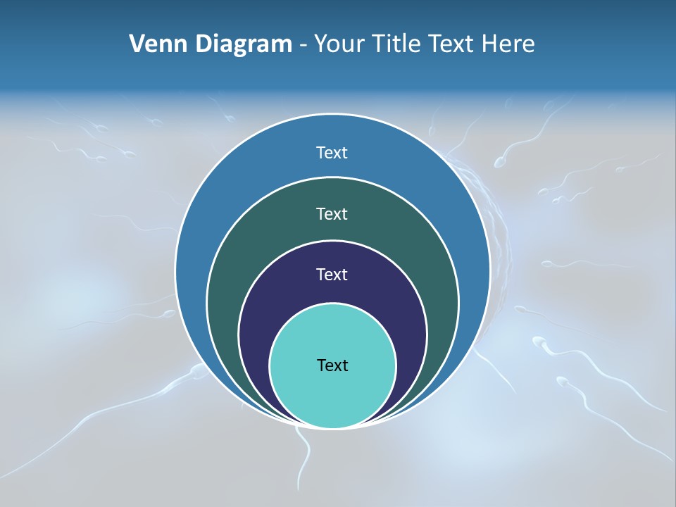 Cell Seed Reproduction PowerPoint Template