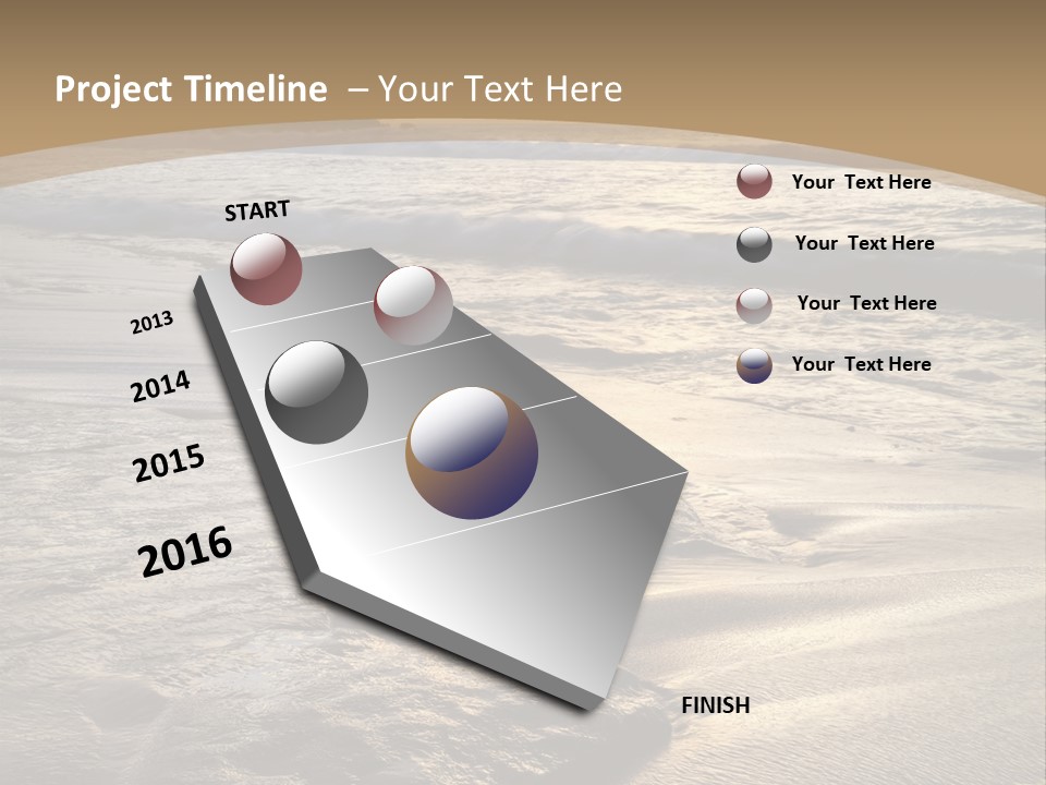 Ray Meeting End PowerPoint Template