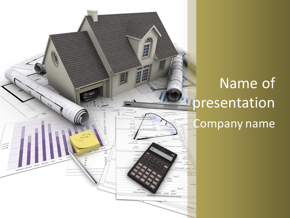 Home Loan Buy Signing PowerPoint Template